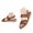 Brown, variant on Walking Shoes Women Orthopedic Sandals Comfortable Arch Support Adjustable Slingback Flats