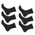 thumbnail image 4 of 3 Pair Extra Loose Ankle Socks Not Binding Wide Top Stretched Cotton Socks for Women Mens, 4 of 8