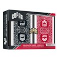 thumbnail image 3 of Copag WSOP 100% Plastic Playing Cards - Standard Size (Poker) Jumbo Index Black/Red Double Deck Set, 3 of 5