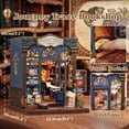 thumbnail image 3 of Kit de casa de muñecas en miniatura CUTEBEE Book Nook Journey, 3 of 7