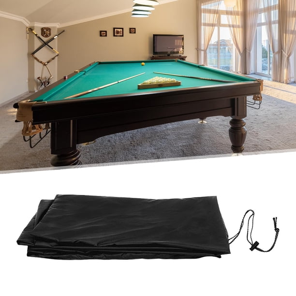 Housse De Table De Billard Imperméable – 210D Oxford, PU Argenté, Anti-poussière, UV Et Pluie, 2.3m/2.7m