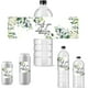 thumbnail image 1 of 30 pegatinas de agradecimiento para botellas de agua, etiquetas decorativas con hojas de flores, envoltorios impermeables para botellas, para bodas, despedidas de soltera, fiestas de cumpleaños,, 1 of 8