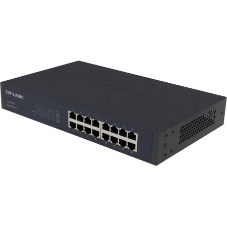 UPC: 0845973020613 | TP-Link 16-Port Gigabit Ethernet Unmanaged Switch | Plug and Play | Metal | Desktop/Rackmount | Fanless(TL-SG1016D)
