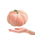 thumbnail image 3 of Simulated Pumpkin Pillow Plush 3D Cushion Stuffed Pumpkin Toy Pillows Fall Decorations for Thanksgiving Christmas Halloween Bedroom Sofa Couch, 7 inch Small Size, 3 of 9