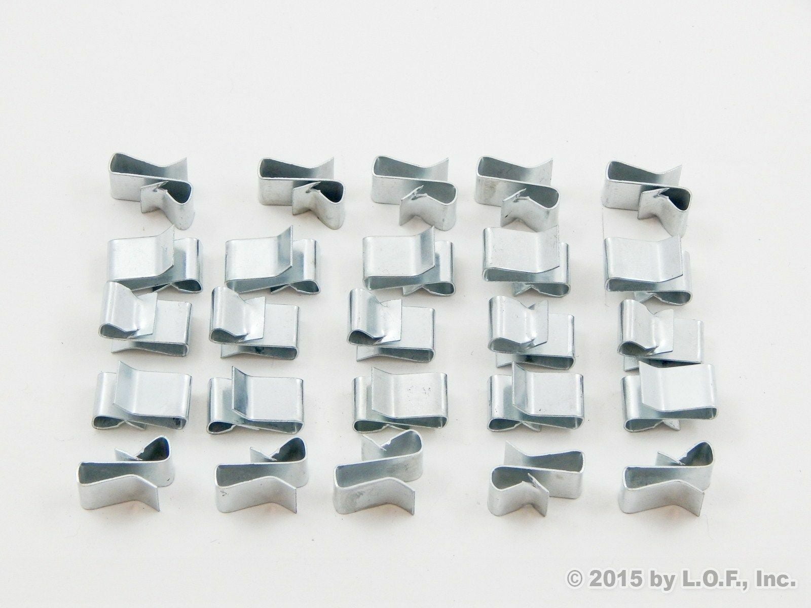 25 Pack Trailer Wiring Clips Organize Attaches Wiring to Frame Hide