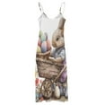 thumbnail image 5 of Easter Bunnies Rabbits Design Sleeveless Dress Woman Fashion Long Dresses Women's Summer Suit Dress 2025, 5 of 7