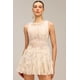 thumbnail image 1 of Vestido Bellabarnetten Xiacly sin mangas con flores y estampado floral, 1 of 6