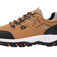 thumbnail image 3 of Zapatos de senderismo Zapatillas casuales Transpirable PU para hombre para primavera otoño (44) Amarillo, 3 of 9
