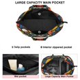 thumbnail image 3 of Pioneer Flower Floral Print Pattern Travel Tote Bags for Women Carry On,Large Weekender Bags for Women Travel,Multi Functional Duffle Bag for Work,Shopping,Sports, 3 of 5