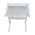 thumbnail image 5 of International Concepts Solid Wood Dining Chairs, Set of 2, High-Back, Unfinished, 5 of 10