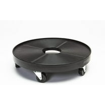 Devault Plant Dolly Black - 16in Diam / Supports up to 500lbs