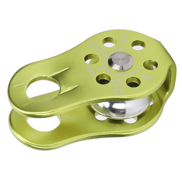 Polea fija para escalada, polea para escalada en roca al aire libre, polea para escalada al aire libre, polea simple para escalada optimizada para la excelencia