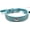 Blue, variant on PU Leather Dog Collar, Double Row Rhinestone Heart Zinc Alloy Decor Pet Collar
