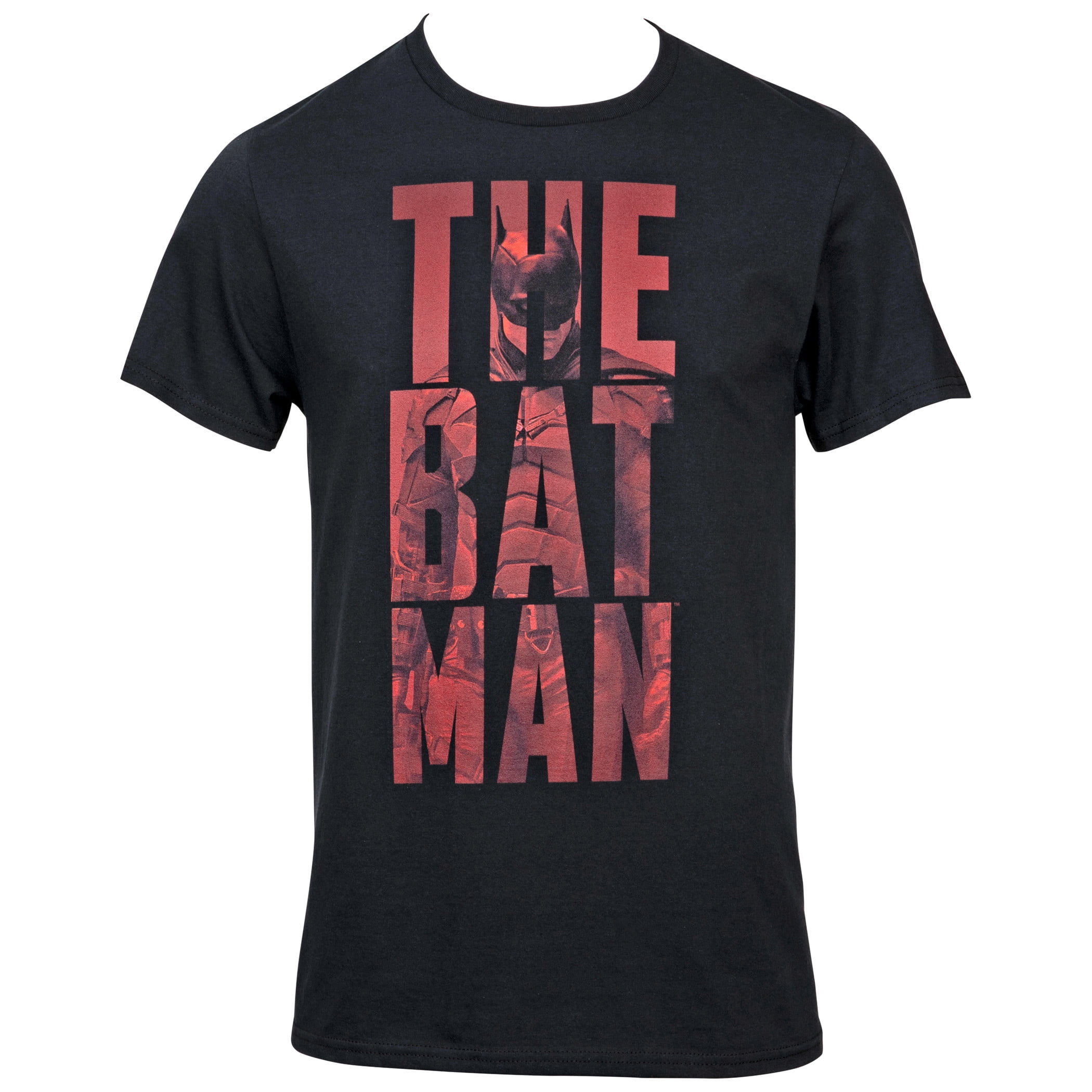 Batman Mens Crimson Knight Classic T-shirt Large Black