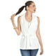 thumbnail image 1 of Chaleco elegante con cinto Roman Fashion /Juvenil, 2557 (Blanco) blanco M, 1 of 6