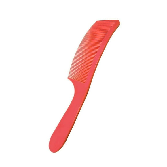 Barber Stylist Curved Styling Comb Flat Top Hairdressing Barber Stylist Comb Red
