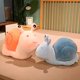 thumbnail image 2 of 20-60cm cartoon snail plush toy children's gift lovely animal pillow snail Doll Girl Birthday Gift creative Christmas giftblue20cm Deng Xun unisex, 2 of 2