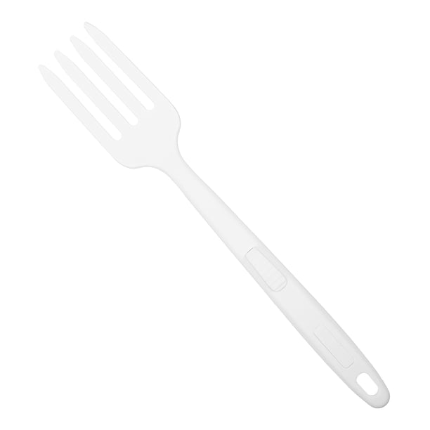 Tenedor Flexible de silicona, tenedor de cocina resistente al calor, herramienta portátil para tenedor de Pasta y fideos
