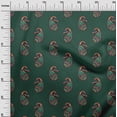 thumbnail image 2 of oneOone Cotton Cambric Fabric Paisley Block Print Fabric By The Yard 56 Inch Wide, 2 of 4