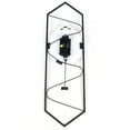 thumbnail image 2 of Wall Clock Modern Pendulum Wall Clock with Silent Movement Metal+ Solid Wood, 2 of 9