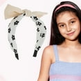 thumbnail image 2 of Unique Bargains 1 Pc Exquisite Bow Headbands for Women White, 2 of 6