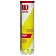 thumbnail image 2 of Pelotas de Tenis Wilson Championship Amarillas Tubo de 4, 2 of 2