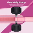thumbnail image 3 of Hip Thrust Belt Pink for Dumbbells Heavy, Booty Belt for Hip Thrust, Slip-Resistant Padding Hip Thrust Belt for Gym or Home Workouts, 3 of 8
