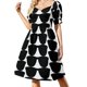 thumbnail image 2 of Vestido de manga corta con gafas de sol, traje de verano para mujer, vestido de cumpleaños para mujer, vestido para mujer, 2 of 7