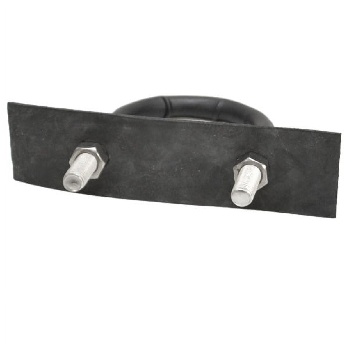 Boat U Bolt Cote | 1/2 x 2 1/2 x 5 1/4 Inch Rubber Coated Stainless