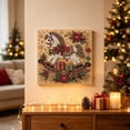 thumbnail image 5 of Holiday Saving! BUTASY Christmas Diamond Art Painting Kit, DIY Pearl Painting Art Kit Craft for Holiday Christmas Wall Decor Handmade Home Decoration Gift,7.8×7.8in, 5 of 6