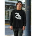 thumbnail image 2 of It's Ok. Sweatshirt Men -Image by Shutterstock, Male Small, 2 of 4