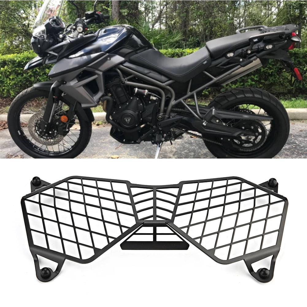 Fyydes Motorcycle Headlight Guard Grille Cover Protector Fit for