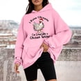 thumbnail image 2 of VBARHMQRT Robe à Capuche Mode pour Femmes Imprimé Décontracté Ample, 2 of 4