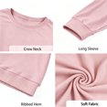 thumbnail image 3 of Wiyuqeen Spooky Season Womens Sweatshirts Halloween Fall Sweat Shirts Long Sleeve Crew Neck Thin Fleece Graphic Pullover Holiday Party Outfits S-XXL, 3 of 7