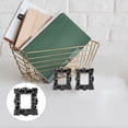 thumbnail image 4 of MOVTOTOP 2pcs Photo Frames Vintage Picture Frame Prop European Style Miniature Jewelry Frames, 4 of 7