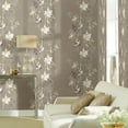 thumbnail image 2 of Brewster 2811-JY11301 Advantage Tara Ivory Sprig Wallpaper Ivory, 2 of 2