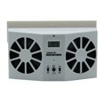 thumbnail image 1 of Soumake Solar Powered Vehicle Car Window Air Vent Cooler Cooling Dual Fans Ventilator, 1 of 2
