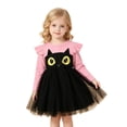 thumbnail image 2 of Black Cat for Girls Long Sleeve Tulle Tutu Dresses Fall Halloween Dress Baby Girl Halloween 4-5 Years, 2 of 9