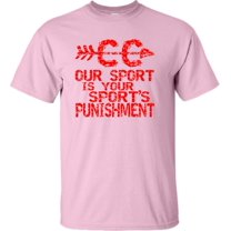 Go All Out Our Sport Is Your Sport's Punishment Cross Country T-Shirt Mens/Women/Youth