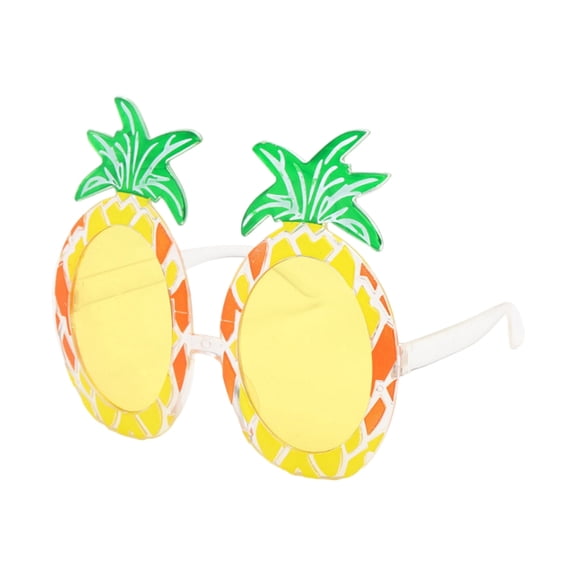 lanema Funny Pineapple Sunglasses Sun Blocking Eye Glasses For Women Men Vacation Wear
