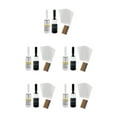 thumbnail image 3 of Maytalsory 2Pcs Réparation Automobile Verre Fluide Pare-Brise DIY Fissure Résine Outil Fixer Voiture Noir Blanc 7cm 5Set, 3 of 6