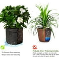 thumbnail image 3 of Garden Plant Bags / 5-Packs 5 Gallon Grow Bags/Aeration Fabric Pots/Handles (Black), 3 of 9