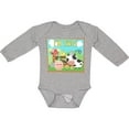 thumbnail image 3 of Inktastic I'm Two Farm Animals Wearing Birthday Party Hats Boys or Girls Long Sleeve Baby Bodysuit, 3 of 5