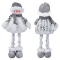 thumbnail image 1 of Snowman Doll, Polyester Cloth Christmas Snowman Toy  for Christmas Gift, 1 of 8