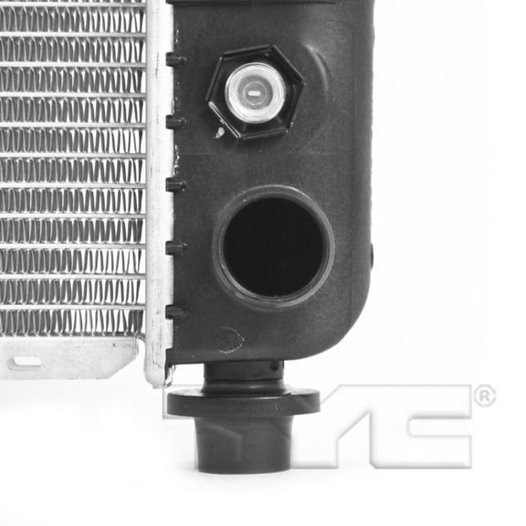 TYC 2370 for Chevrolet Silverado 1-Row Plastic Aluminum Replacement Radiator Fits 2004 GMC Yukon