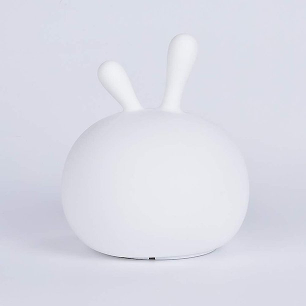Lámpara De Noche Para Niño/Bebé - Luz De Noche De Conejo Nómada Con Patrones De Estrellas Efectos De Colores Inalámbricos Led Ajustable