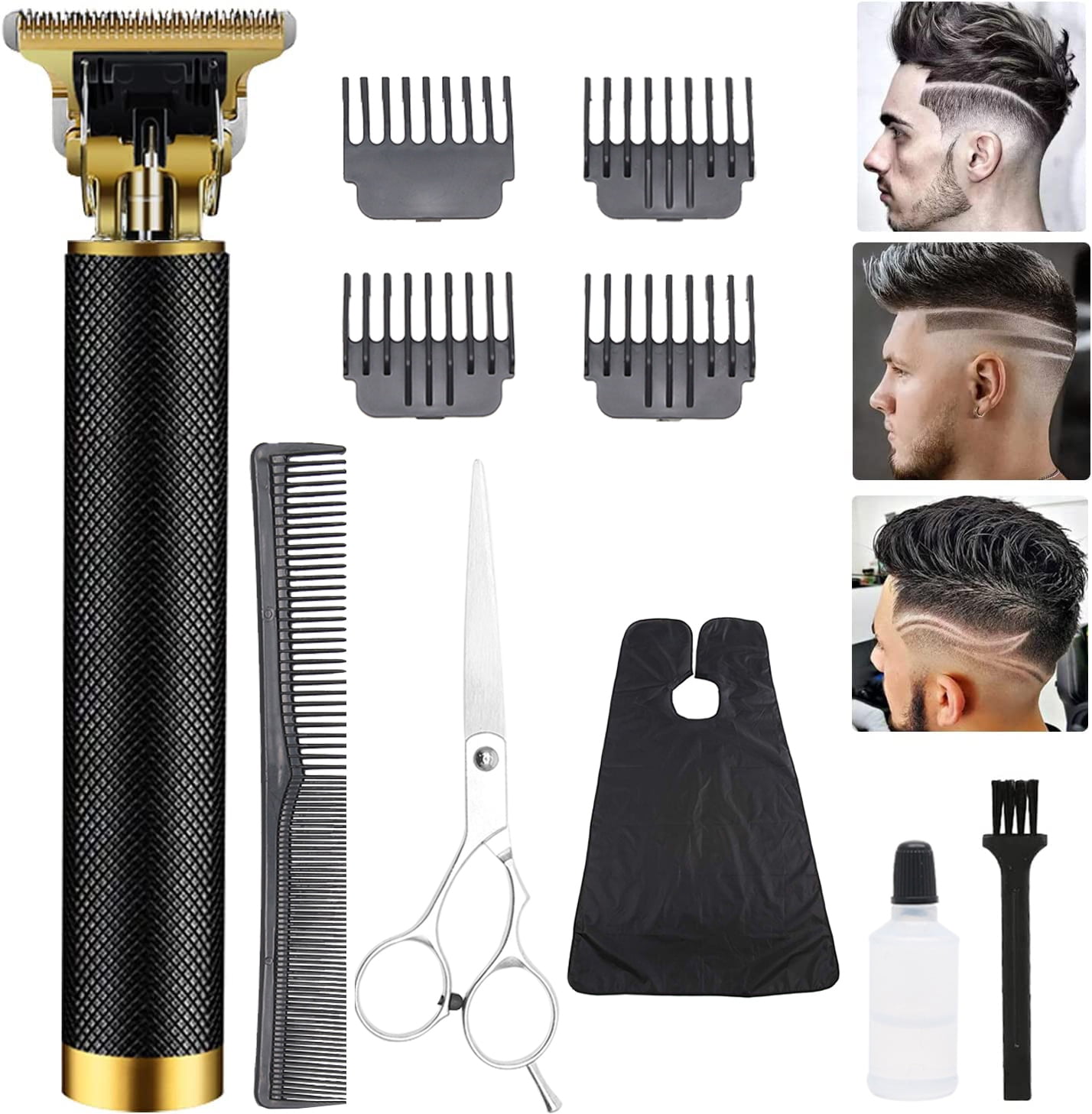 THEMANCODE Hair Clippers for Men Professional Hair & Beard Trimmer T