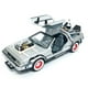 thumbnail image 5 of Welly 1/24 Delorean Volver A El Futuro III Time Machine Metal Plateado, 5 of 8