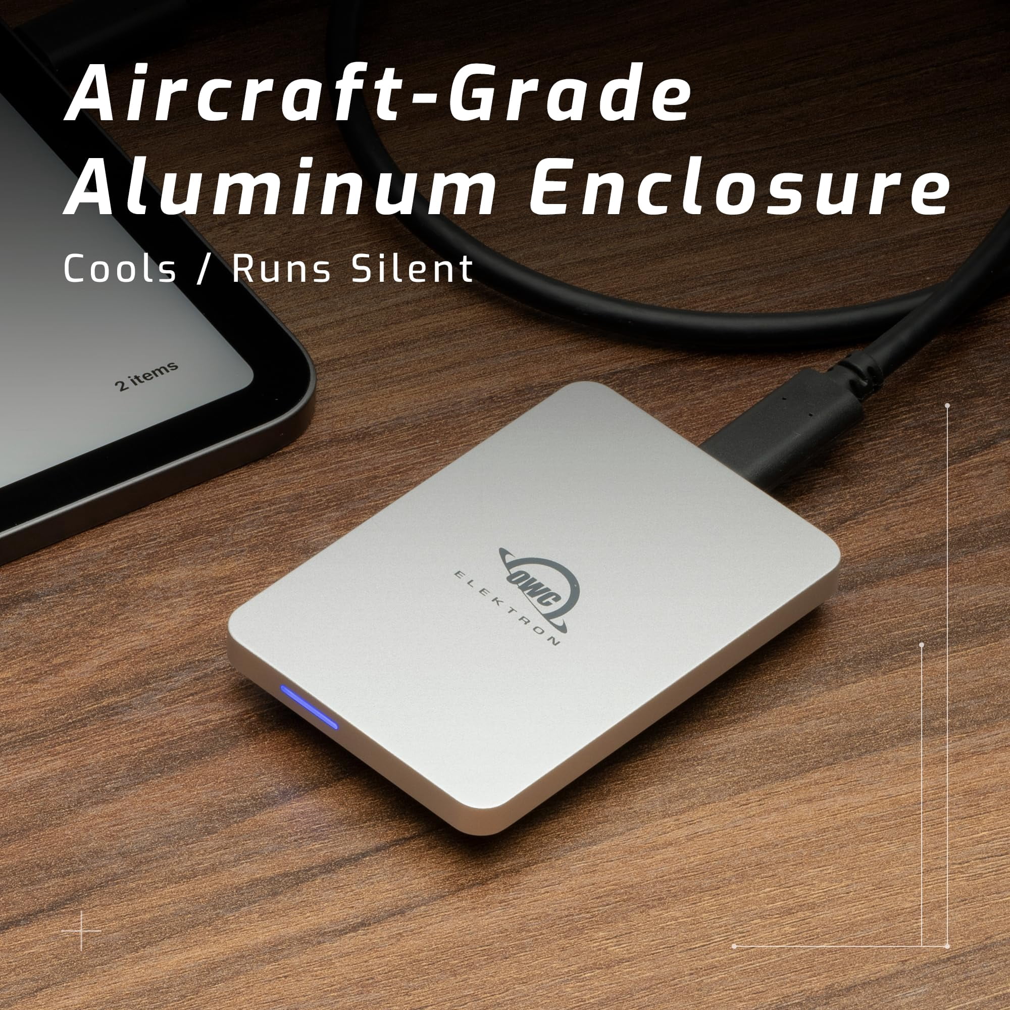 OWC Envoy Pro Elektron USB-C Portable NVMe SSD - 4TB - Walmart.com