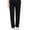 Black-09, variant on Women's Casual Pants Spring Fall Comfy Lightweight Loose Fit Drawstring High Waisted Long Straight Pencil Trousers